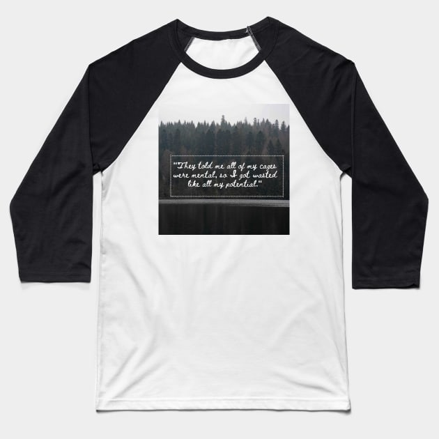 This is me trying quote (Taylor Swift) Baseball T-Shirt by ThePureAudacity